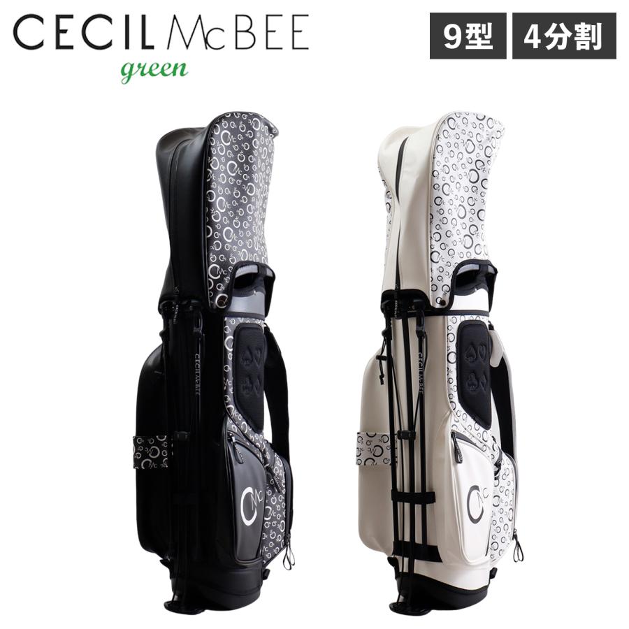 CECI McBEE ゴルフクラブバッグ CECIL McBEE（セシルマクビー） CECIL McBEE green セシルマクビー
