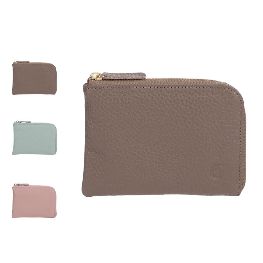 CLEDRAN クレドラン 財布 ミニ財布 小銭入れ レディース 本革 牛革 L字ファスナー コンパクト SOU SHORT SLIM WALLET CL-3474 CLEDRAN（クレドラン） 財布 ミニ財布 小銭入れ レディース 本革 牛革