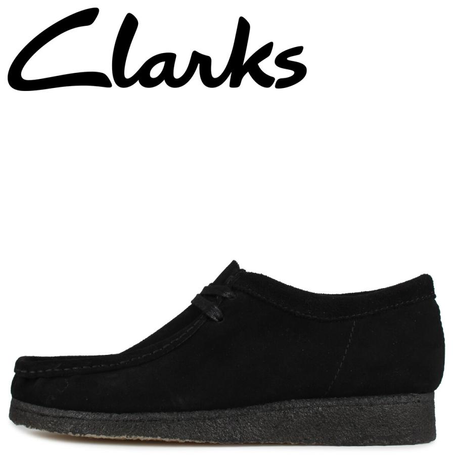 CLARKS クラークス ワラビー ブラック モカシン デザートUK6.5 Clarks