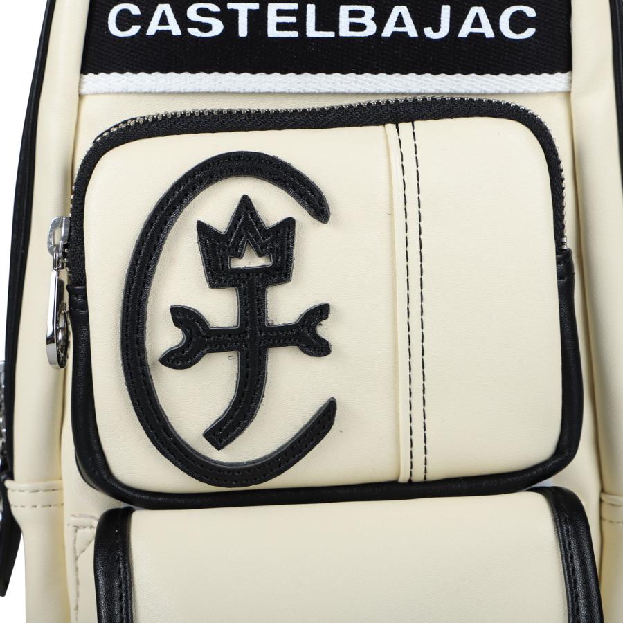 【白】カステルバジャック ドミネ ショルダーバッグ CASTELBAJAC カステルバジャック バッグ ショルダーバッグ A4