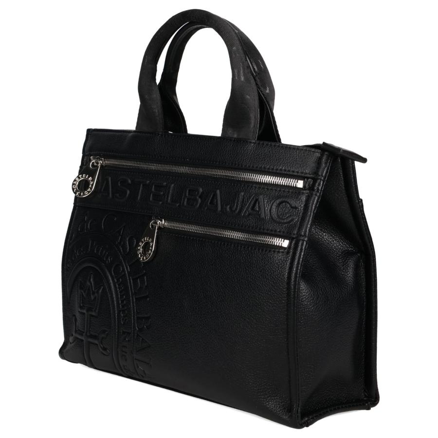 CASTELBAJAC ブラック トートバッグ CASTELBAJAC カステルバジャック トートバッグ ドライビング メンズ
