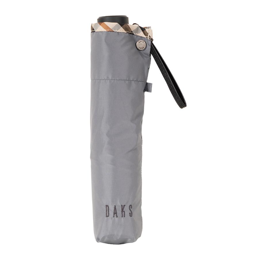 DAKS（ダックス） 雨傘 折りたたみ ミニ メンズ 60cm 日本製 軽量