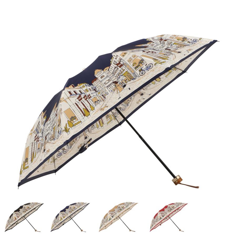 DAKS（ダックス） 折りたたみ傘 雨傘 レディース 55cm 軽量 コンパクト