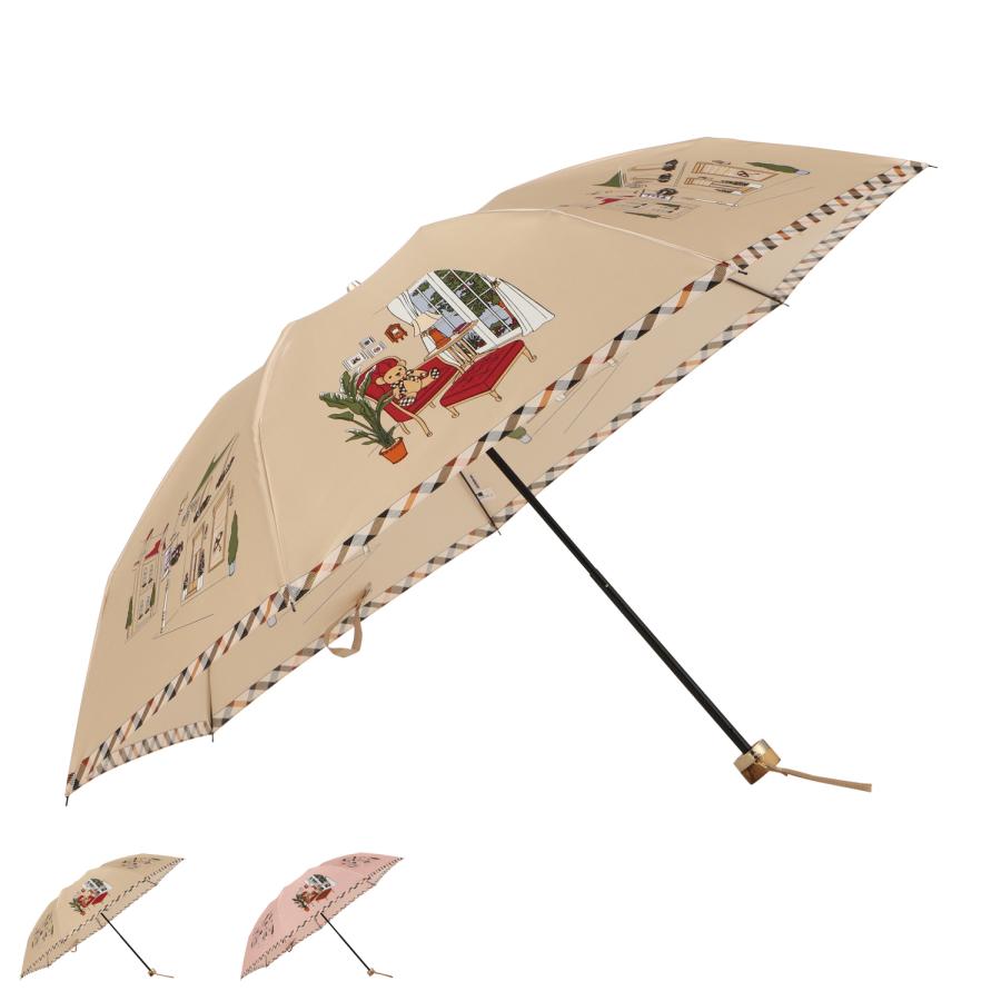 DAKS（ダックス） 折りたたみ傘 雨傘 レディース 55cm 軽量 コンパクト