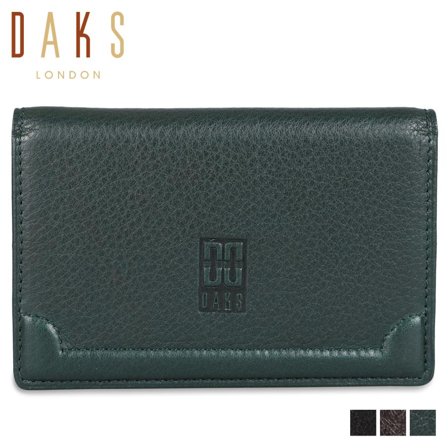 DAKS ダックス カードケース 名刺入れ 定期入れ メンズ CARD CASE DP21490 DAKS（ダックス） カードケース 名刺入れ 定期入れ メンズ CARD CASE
