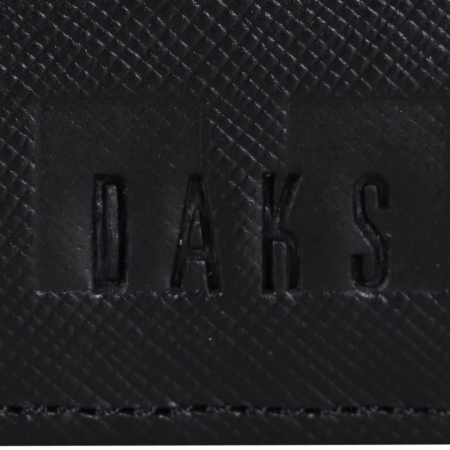 DAKS（ダックス） 二つ折り財布 メンズ WALLET ブラック ネイビー