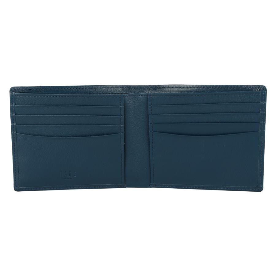 DAKS（ダックス） 二つ折り財布 メンズ 本革 WALLET ブラック ブラウン