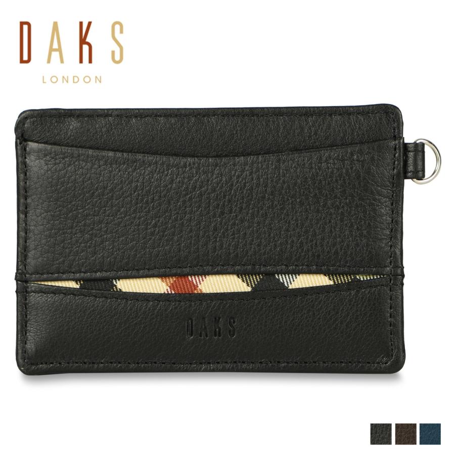DAKS（ダックス） パスケース カードケース ID 定期入れ メンズ スリム