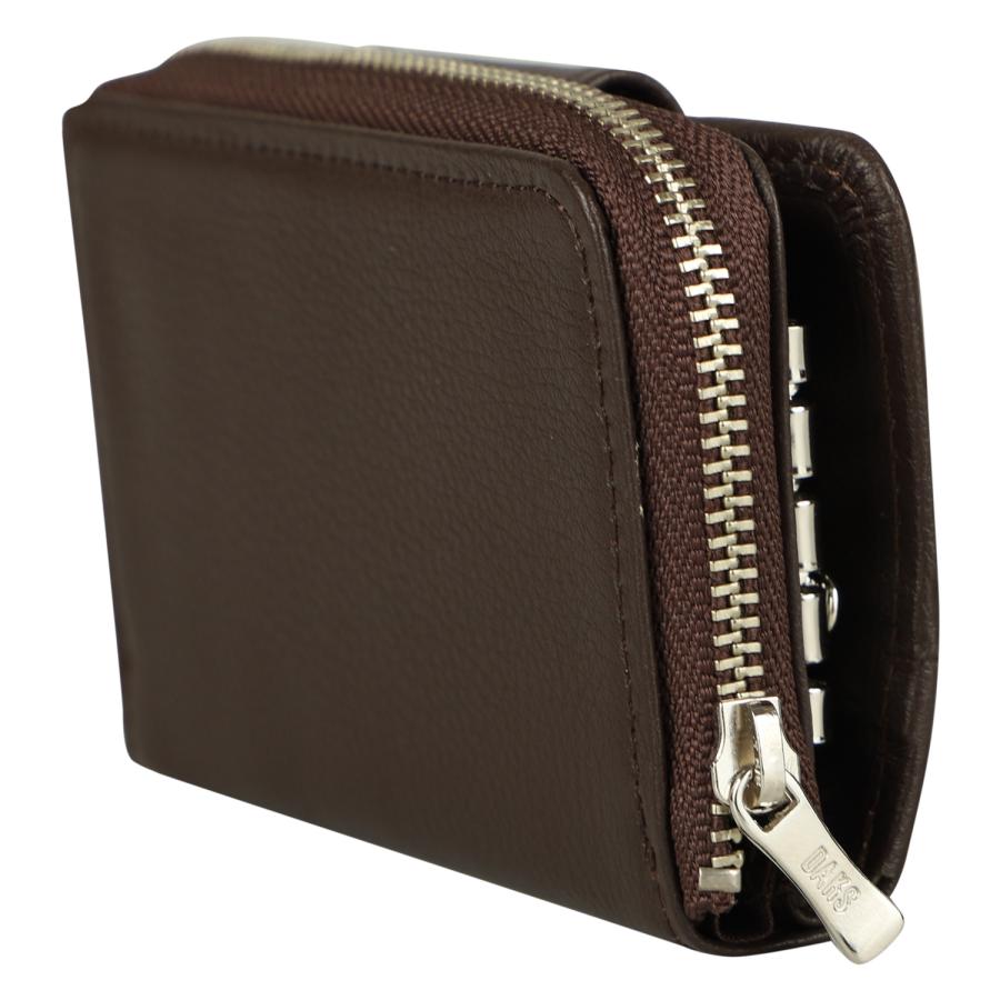 DAKS ダックス 財布 小銭入れ キーケース キーホルダー マルチパース メンズ 本革 ラウンドファスナー DP27690 DAKS（ダックス） 財布 小銭入れ キーケース キーホルダー マルチ