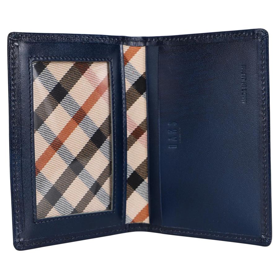 DAKS ダックス カードケース 名刺入れ 定期入れ メンズ スリム