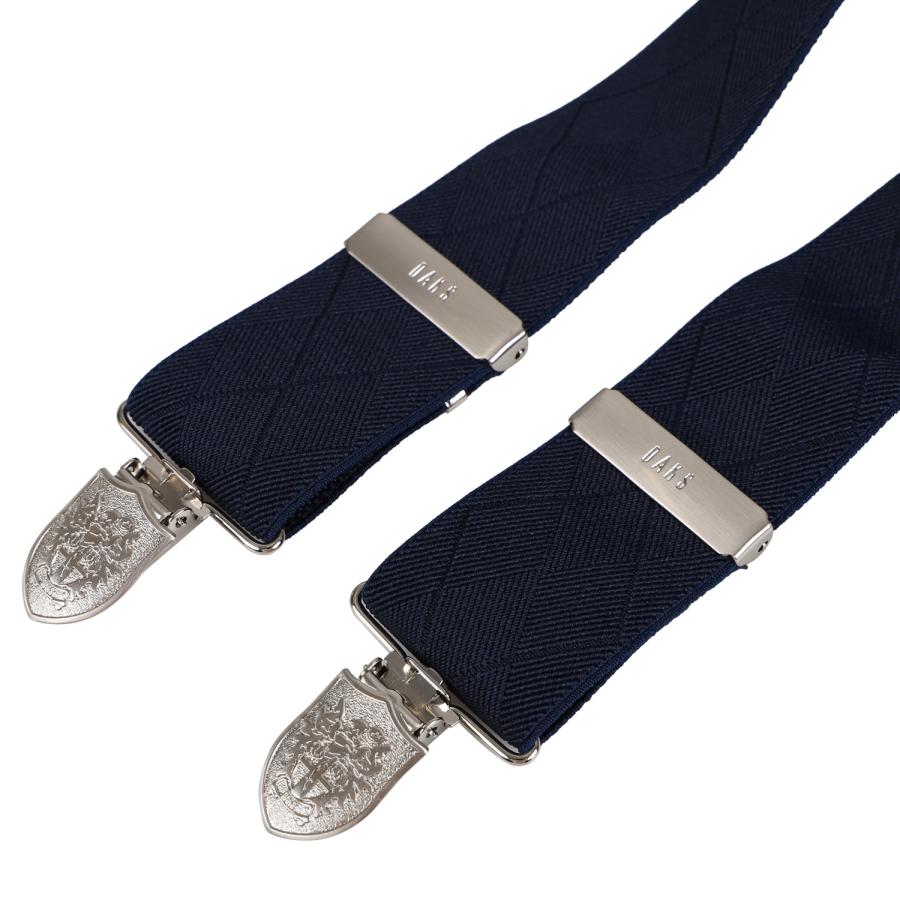 値下】新品未開封DAKS ネイビーサスペンダーフォーマル紳士用