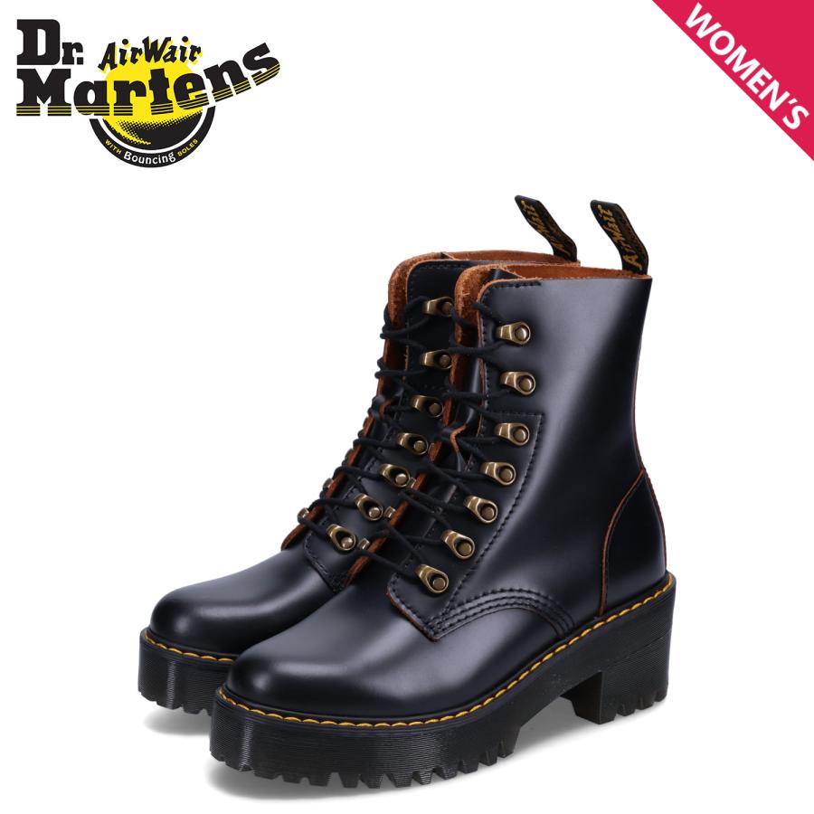 Dr. Martens ブラックブーツ 約7cmヒール Dr. Martens（ドクターマーチン）の「Dr.Martens ドクターマーチン