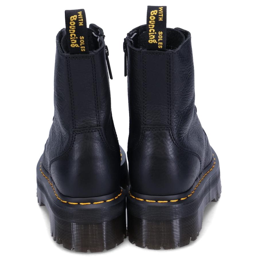 Dr.Martens JADON レザーブーツ　UK3ブラック Dr.Martens JADON UK3 黒 厚底 8ホール インソール付き