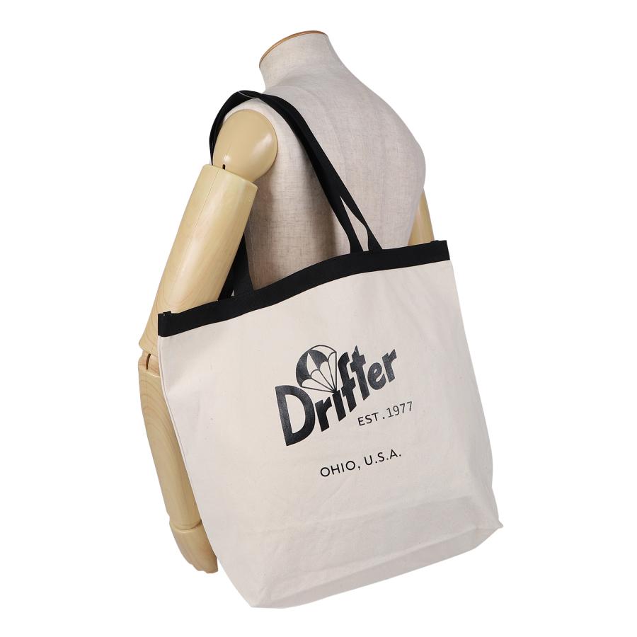 ドリフター Drifter バッグ トートバッグ メンズ レディース 12L キャンバス CANVAS HANDLE TOTE ブラック オフホワイト 黒 DFV3605 母の日｜biget｜07