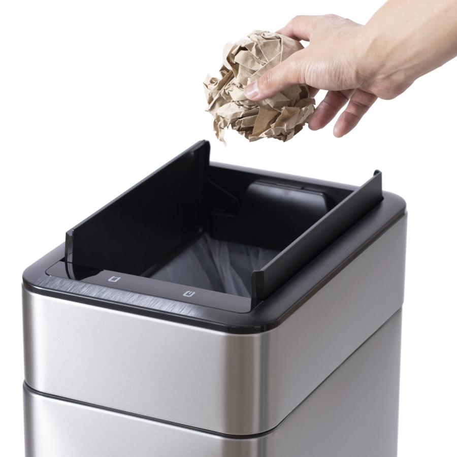 イーケーオー EKO ファントムプロ センサービン ゴミ箱 ダストボックス 18L ふた付き 自動 キッチン ゴミ袋が見えない PHANTOM PRO SENSOR BIN 18L EK9577_8