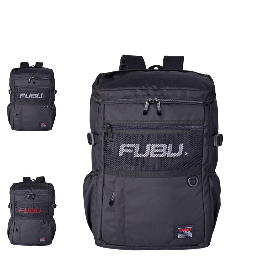 FUBU フブ リュック バッグ バックパック ボックスメッシュ メンズ レディース 32L ブラック 黒 71001 FUBU（フブ） リュック バッグ バックパック ボックスメッシュ メンズ