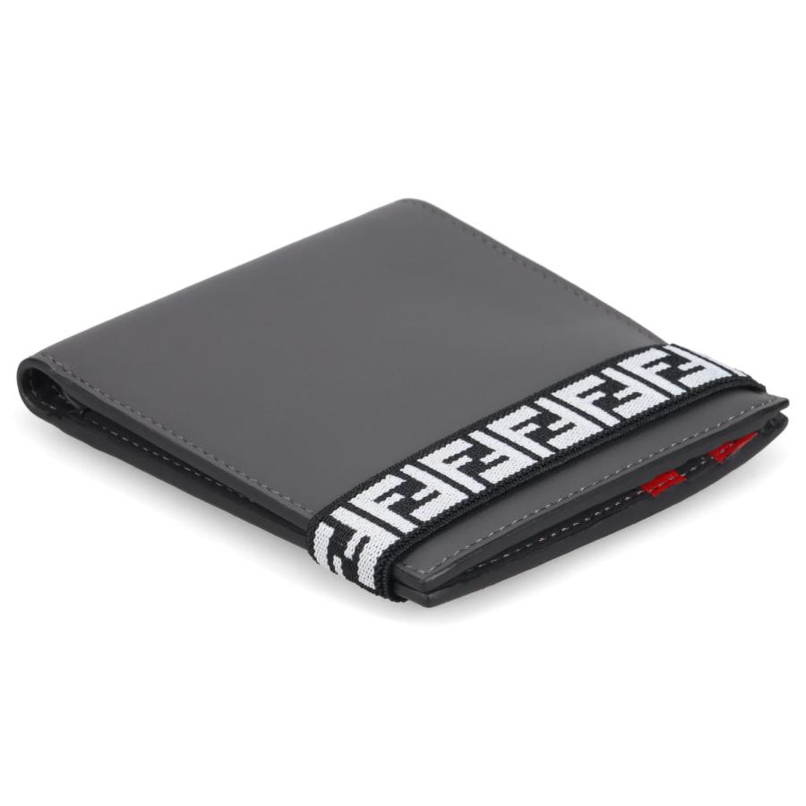 FENDI フェンディ 財布 二つ折り メンズ BI-FOLD WALLET グレー 7M0266 A8VC | FENDI | 03