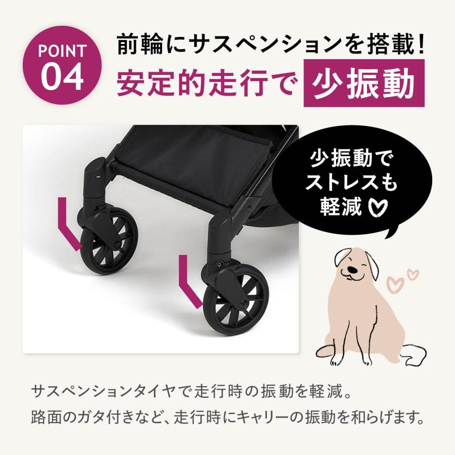 FikaGO フィカゴー ペットカート 小型犬用 ドッグカート ペット