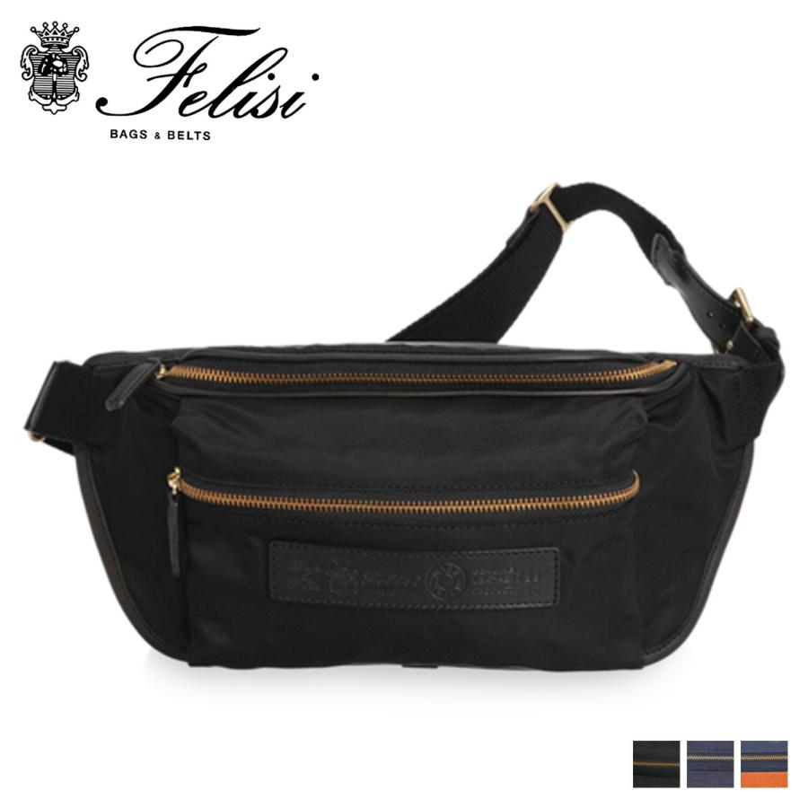 【極美品】Felisi フェリージ ショルダーバッグ　ボディバッグ　799/10 Felisi フェリージ バッグ ウエストバッグ ボディバッグ メンズ