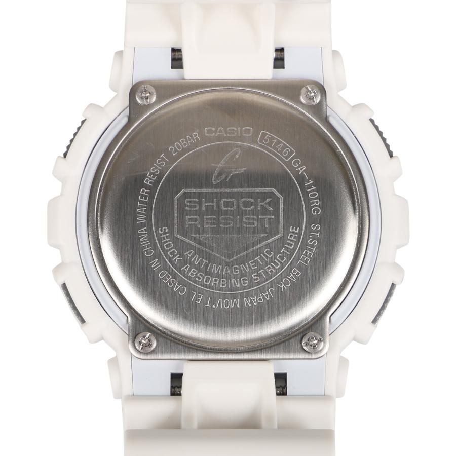 CASIO カシオ G-SHOCK 腕時計 GA-110RG-7AJF 防水 ジーショック Gショック G-ショック メンズ レディース ホワイト 白｜biget｜04