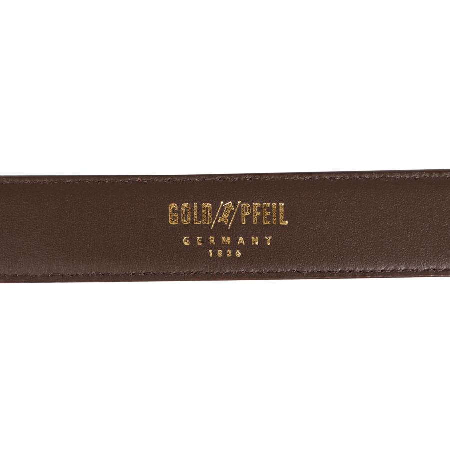 GOLD PFEIL（ゴールドファイル） ベルト メンズ 本革 LEATHER BELT