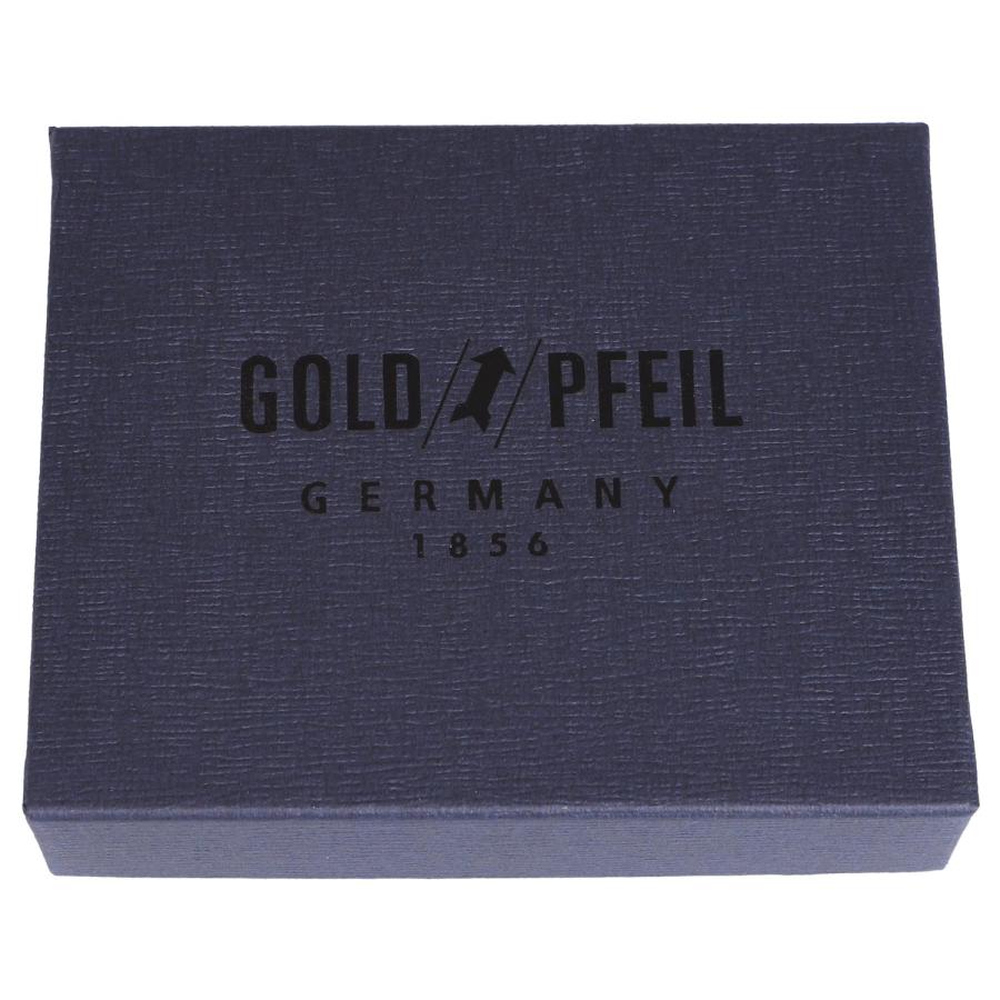 未使用品　ゴールドファイル　二つ折り長財布　ブラック　本牛革　デッドストック GOLD PFEIL（ゴールドファイル） 二つ折り財布 メンズ 本革 OXFORD