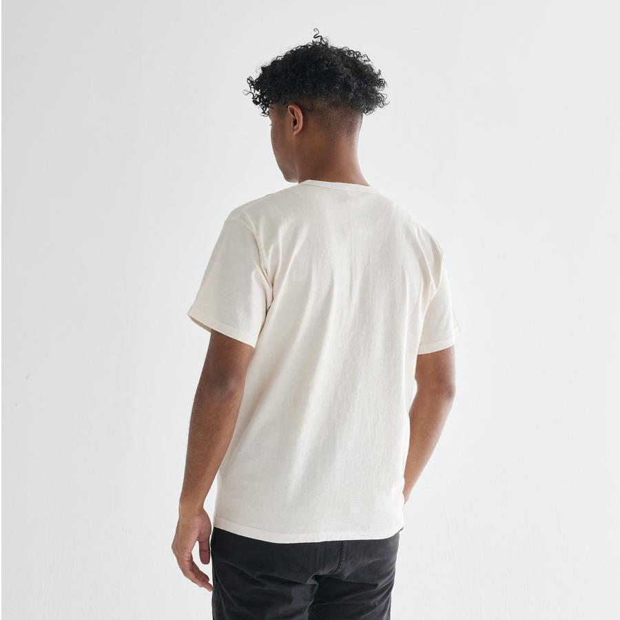 グッドオン Good On Tシャツ 半袖 メンズ 無地 ヘンリーネック S/S HENLEY NECK TEE ブラック ネイビー ベージュ 黒 GOST 1102P｜biget｜07