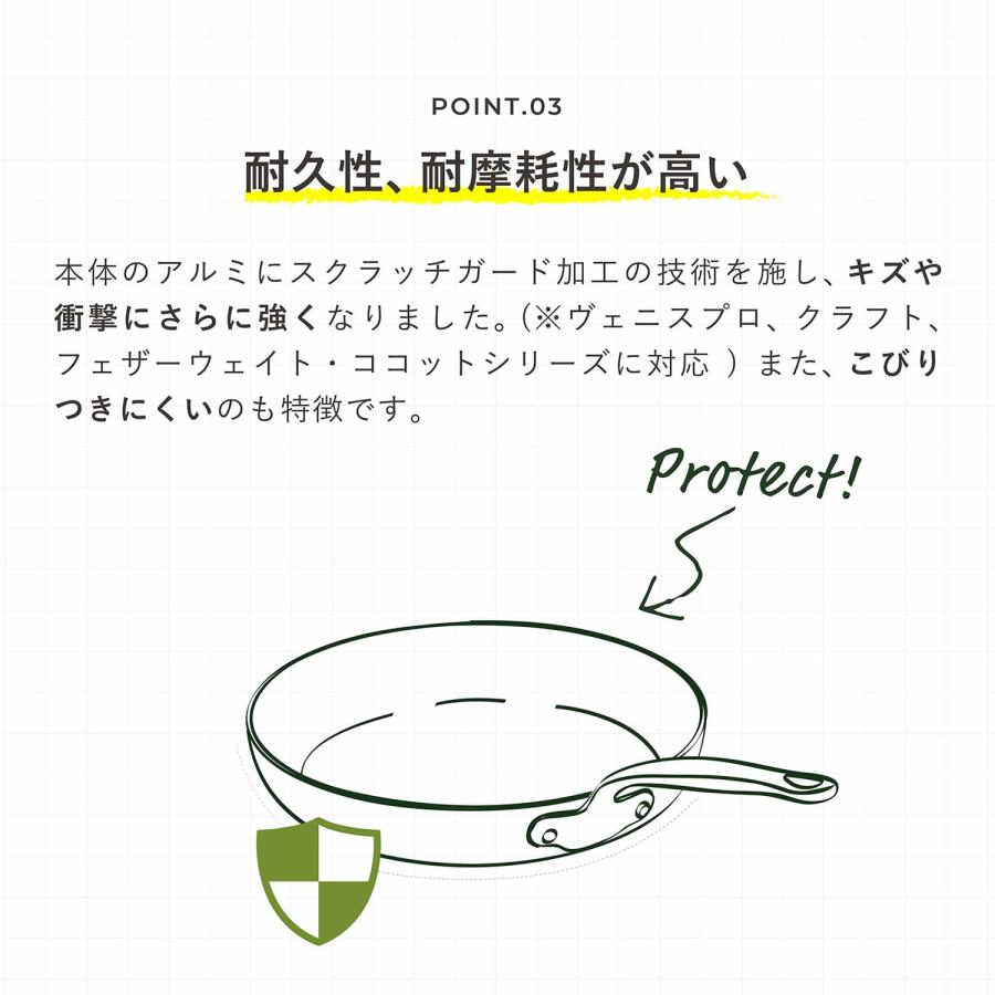 特典付き GREENPAN グリーンパン ヴェニスプロ 両手鍋 20cm 3.1L IH ガス対応 VENICE PRO ブラック 黒 CC000655-001の画像