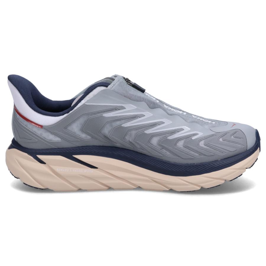 HOKA ONE ONE ホカオネオネ US8/JP26cm CLIFTON F27218L ローカットスニーカー シューズ カーキ メンズ HOKA ONEONE（ホカ オネオネ） スニーカー プロジェクト クリフトン