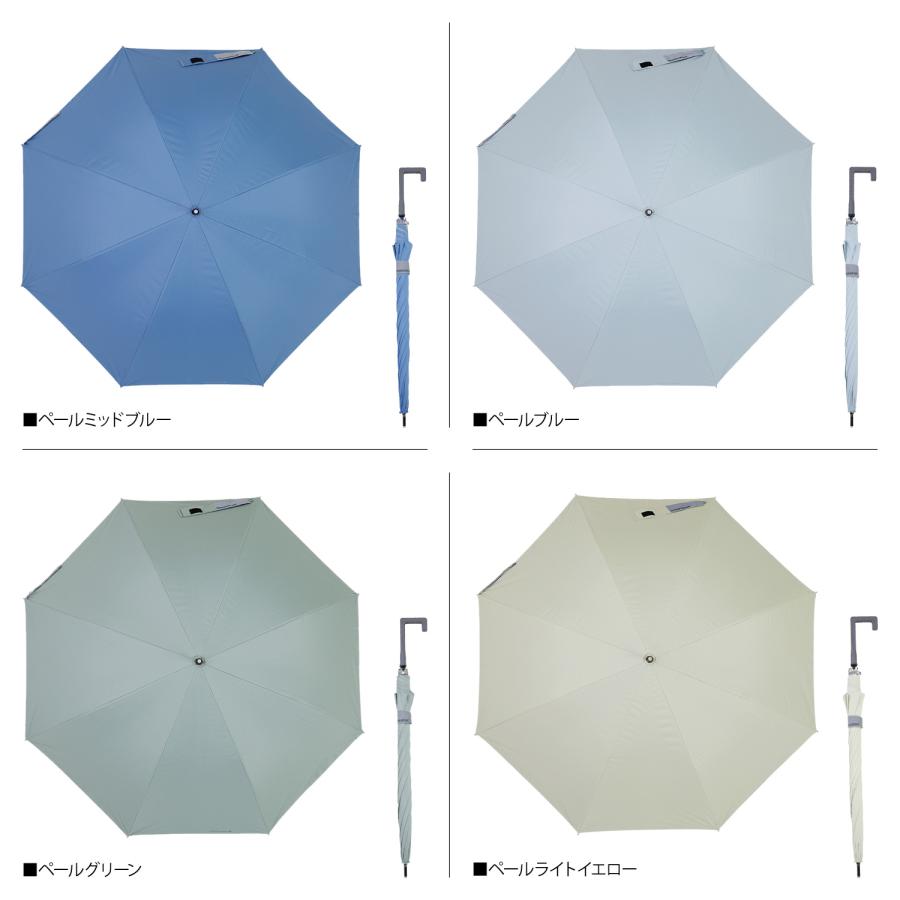 innovator イノベーター 日傘 長傘 遮光 長傘 晴雨兼用 UVカット メンズ レディース 雨傘 傘 雨具 65cm 無地 撥水 IN-65AJP 母の日｜biget｜18