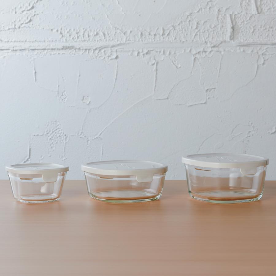 iwaki（イワキ） パック&レンジ 耐熱ガラス 保存容器 ガラス容器 4点