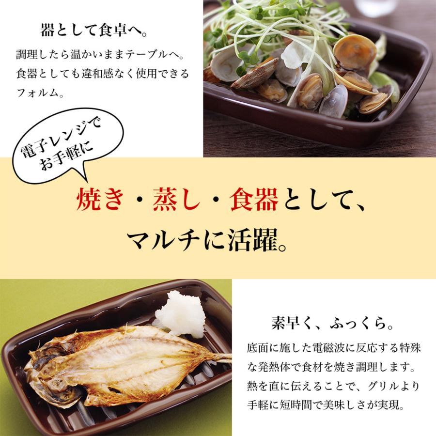 ケデップ K+dep マイクロウェーブヒート ライト 電子レンジ調理器 焼く 調理機 ふた レシピブック付き スライドタイプ 焼き魚 マイクロ ウェーブヒート ライト | 電子レンジ調理器具 | K+dep/ケデップ 株式会社クリヤマ公式ホームページ