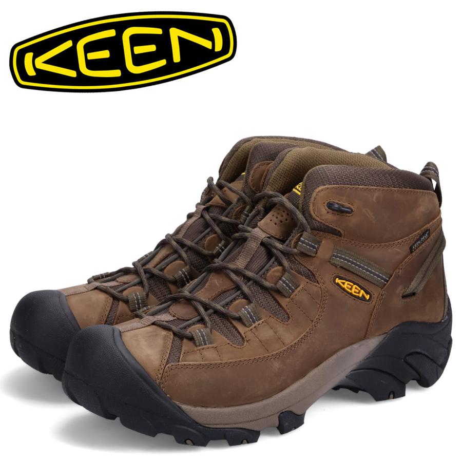 キーン KEEN ハイキングシューズ トレッキング ターギー 2 ミッド ウォータープルーフ メンズ 防水 TARGHEE 2 MID WP