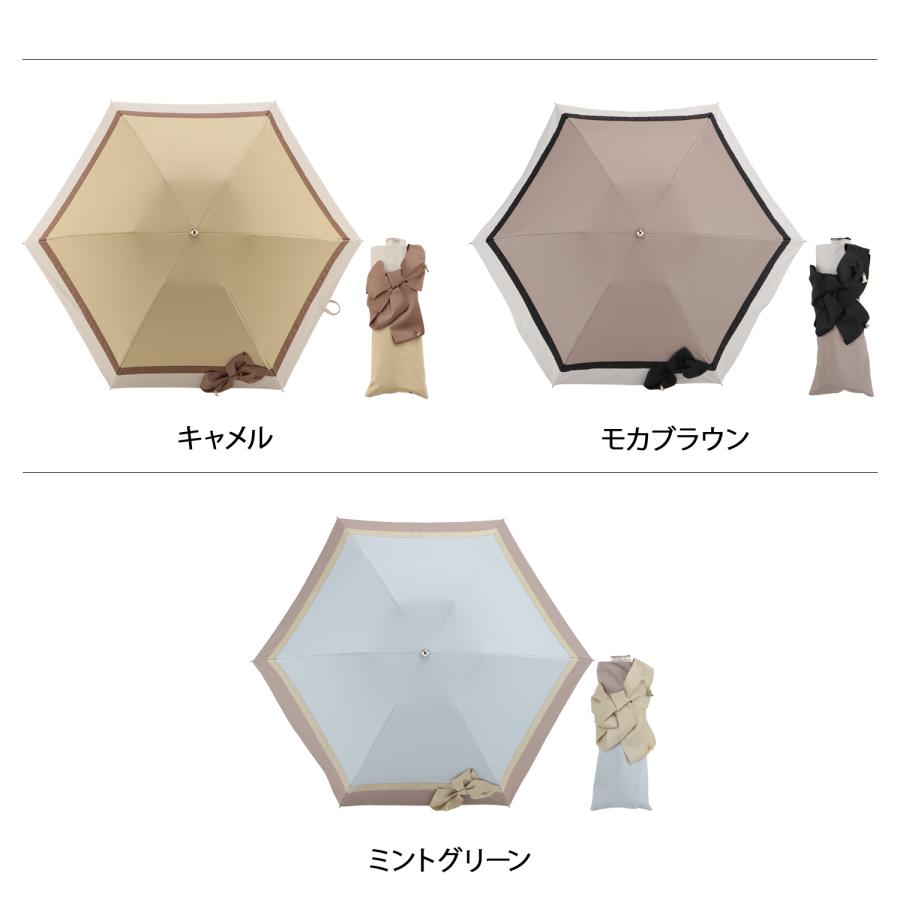 LANVIN en Bleu ランバンオンブルー 日傘 折りたたみ 軽量 晴雨兼用