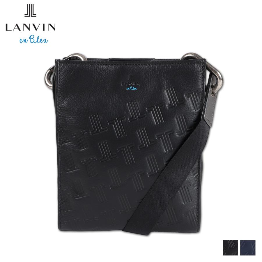 LANVIN en Bleu ランバンオンブルー ショルダーバッグ ティルト メンズ 