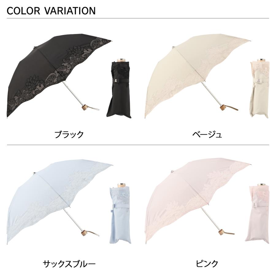 LANVIN COLLECTION ランバン コレクション 折りたたみ傘 3段 雨傘 日傘