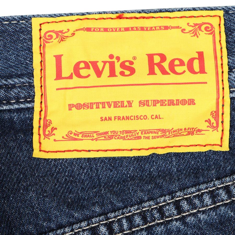 LEVIS RED リーバイス レッド デニム ジーンズ レディース レッド ワイド ルーズ RED WIDE LOOSE ブルー A1058-0003｜biget｜07