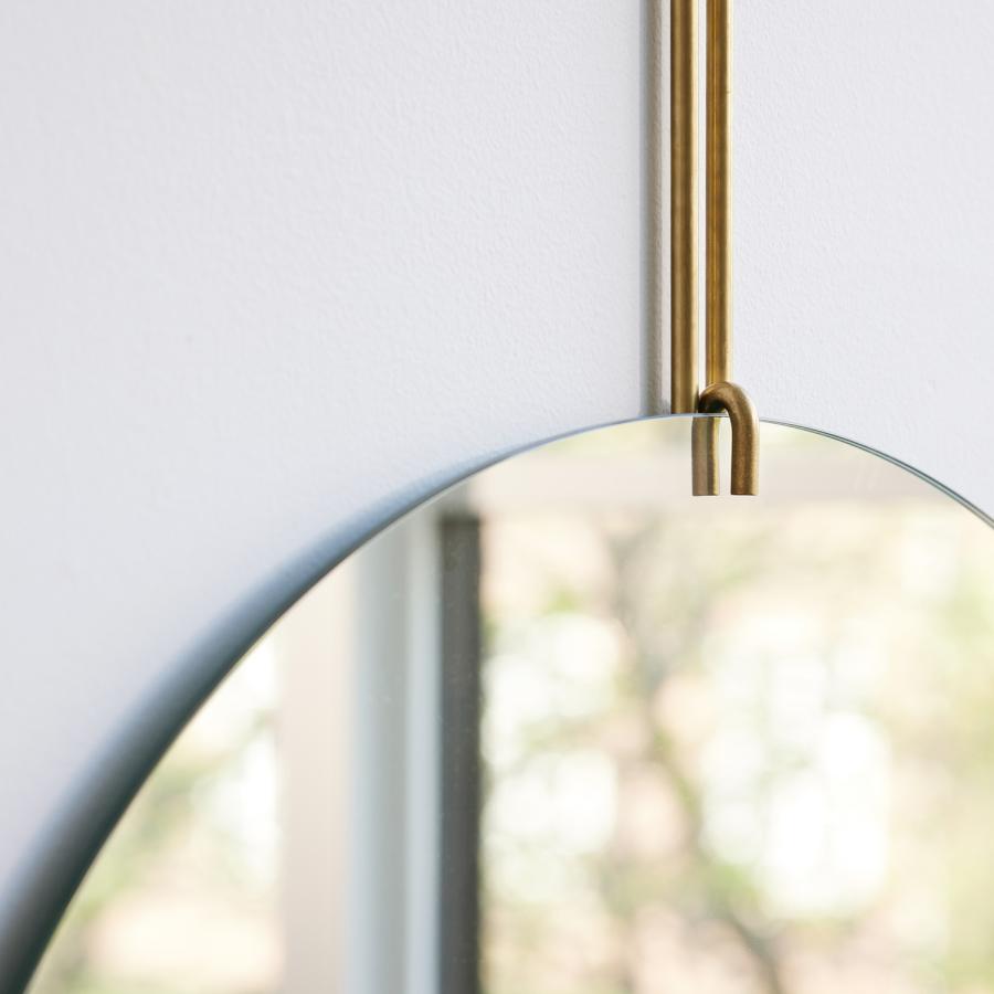 MOEBE ムーベ ウォールミラー 壁掛けミラー 鏡 50cm 丸形 WALL MIRROR