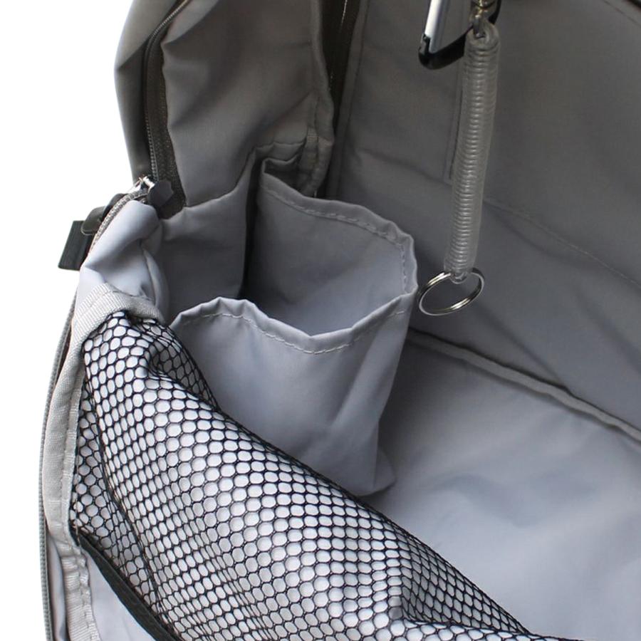 mamacaru ママカル リュック バッグ バックパック メンズ レディース 16L 大容量 A4 撥水 軽量 ブラック グレー 黒 623-366 | ブランド登録なし | 16