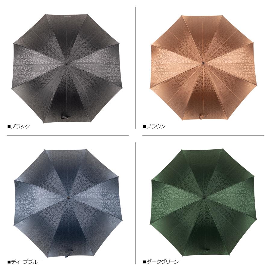 ミラショーン 長傘 ブラウン ネイビー 2色セット雨傘傘