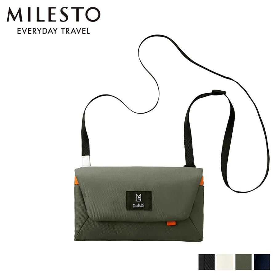 MILESTO（ミレスト） ショルダーバッグ トラベルオーガナイザー メンズ 