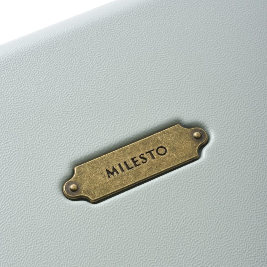MILESTO ミレスト キャリーケース トランク ハード キャビンサイズ 37L メンズ レディース HARD CARRY CABIN SIZE MLS557 | MILESTO | 15