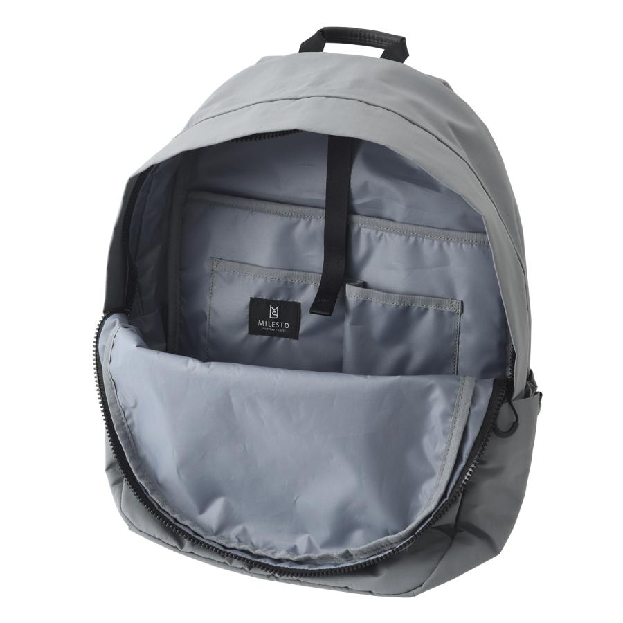 MILESTO ミレスト リュック バッグ TROT バックパック M トロット メンズ レディース 20L 軽量 撥水 防水 ブラック グレー ベージュ 黒 MLS880 | MILESTO | 13