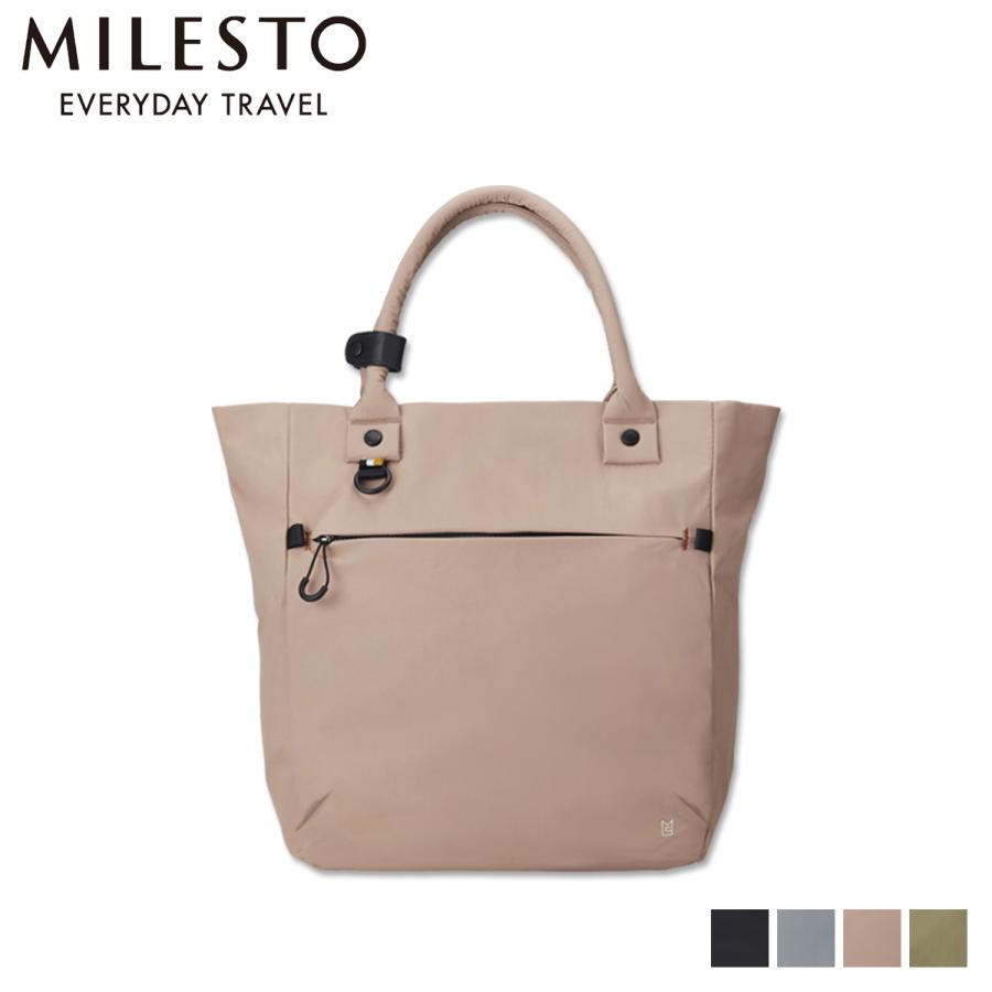 MILESTO ミレスト トートバッグ TROT トロット メンズ レディース 17L ファスナー付き 軽量 撥水 防水 MLS886 | MILESTO
