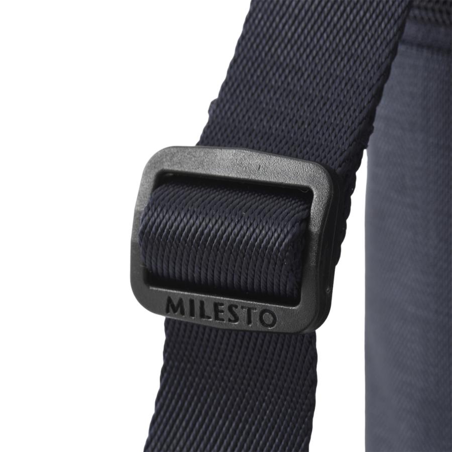 MILESTO ミレスト ショルダーバッグ STLAKT ミニ ポーチ 小物入れ サコッシュ ストラクト メンズ レディース 2L 撥水 斜め掛け MLS900 | MILESTO | 14