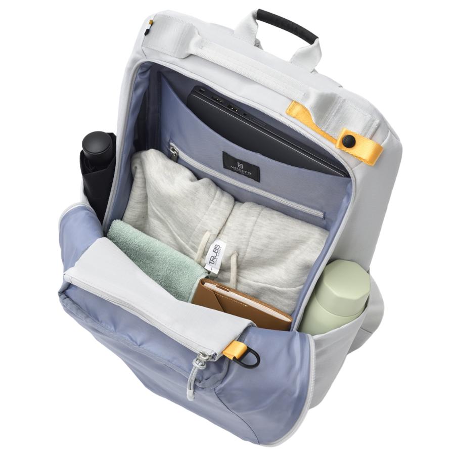 MILESTO ミレスト リュック バッグ バックパック Hutte フュッテ メンズ レディース 23L ポーチ付き 撥水 MLS943 | MILESTO | 07