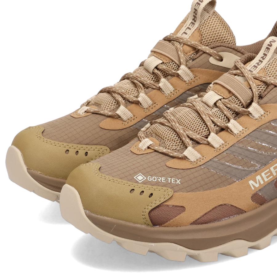 MERRELL メレル ハイキングシューズ スニーカー モアブ スピード 2 ゴアテックス ウォーキング メンズ MOAB SPEED 2 GORE-TEX カーキ J037517｜biget｜05