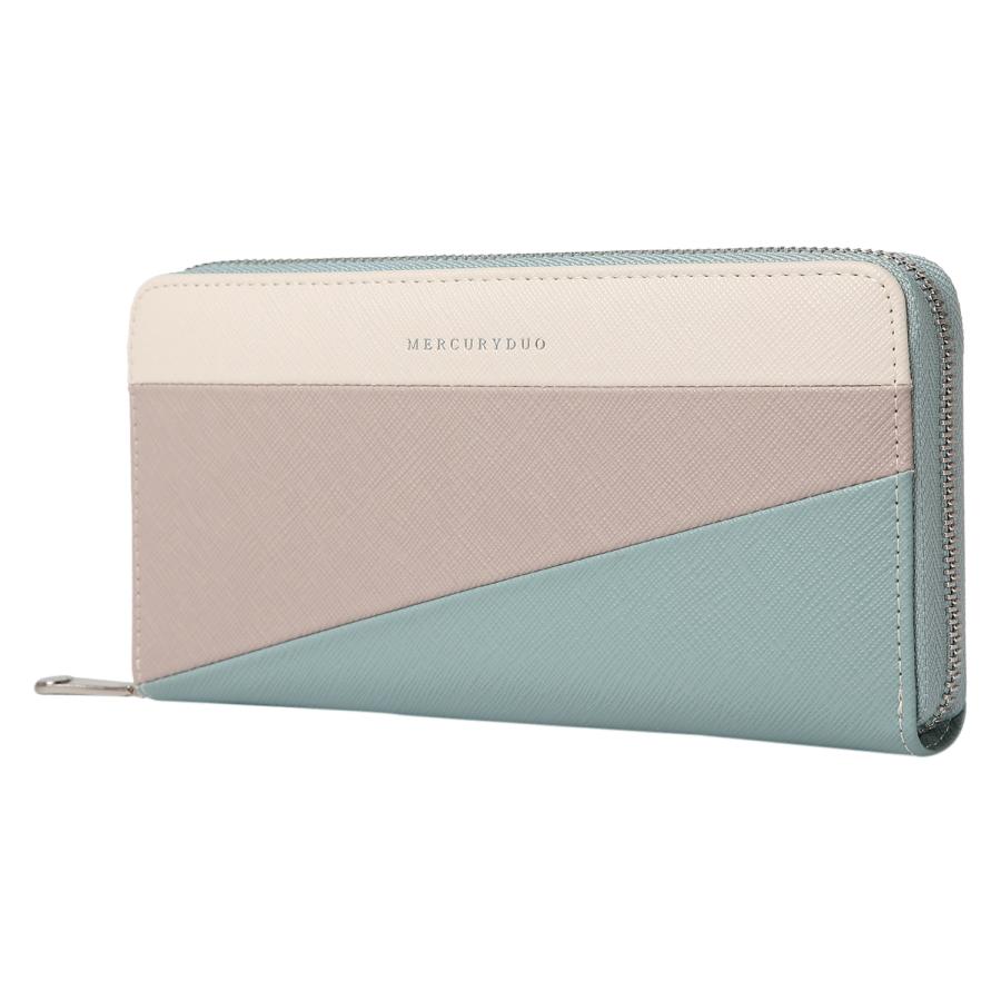 MERCURYDUO マーキュリーデュオ 財布 長財布 レディース ラウンドファスナー TRICO COLOR LONG WALLET MER-90140W｜biget｜10