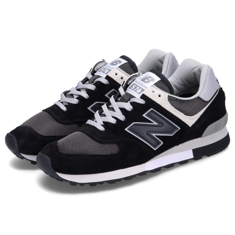 new balance ニューバランス 576 スニーカー メンズ Dワイズ MADE IN UK ブラック 黒 OU576PBK｜biget｜02