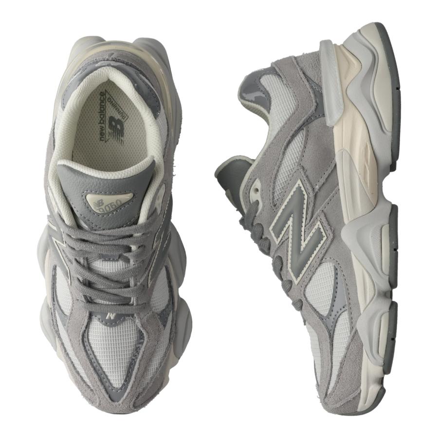 【新品】New Balance 9060 グレー スニーカー New Balance（ニューバランス） 9060 スニーカー レディース Dワイズ